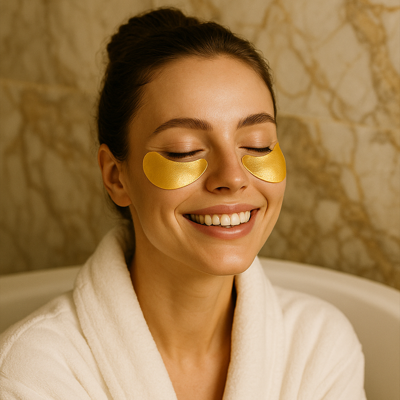 Vieronni — 24K Gold Eye Mask